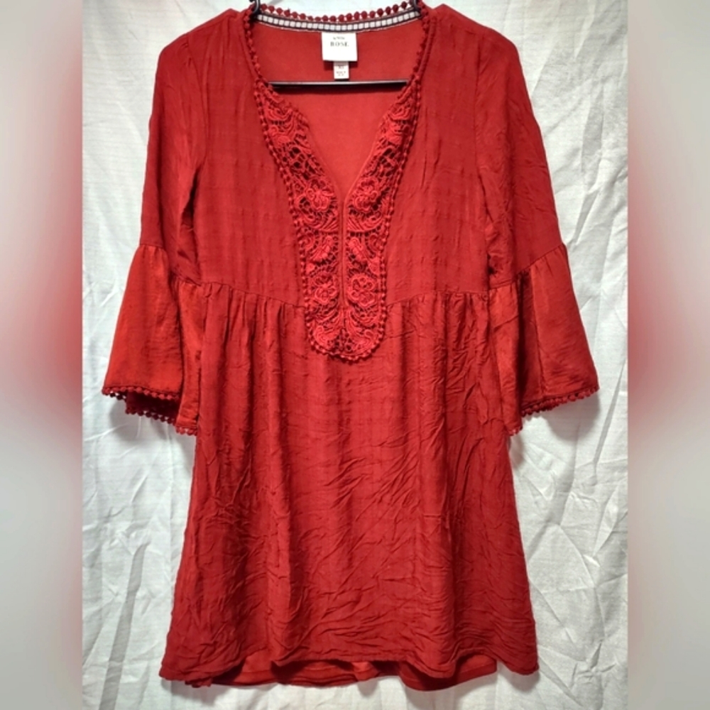 Knox rose maroon dress size xs